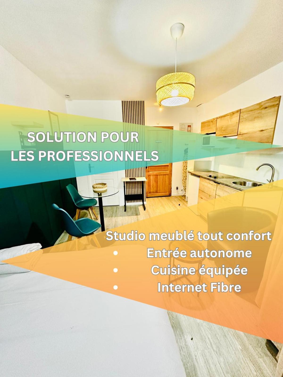 לה בורז'ה Btobed - Location Professionnelle - 2 Studios Confort - Proche Parc Des Expos Et Stade De France מראה חיצוני תמונה